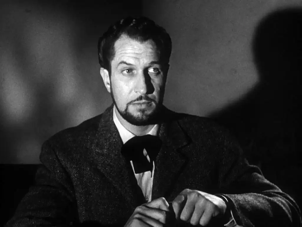 A scene from The Baron starring Vincent Price