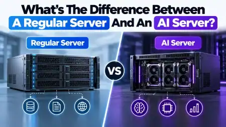 The Difference Between A Regular Server And An AI Server
