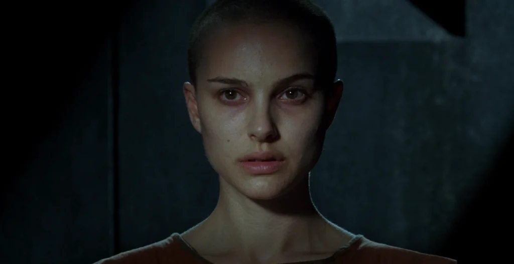 Natalie Portman in V For Vendetta