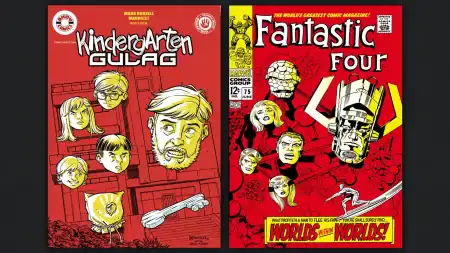 Mauricet’s Jack Kirby Homage Variant Cover For Ahoy Comics’ One-Shot ‘Kindergarten Gulag’